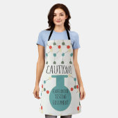 Science Chemistry Lab Teacher Student Class Apron Schort (Gedragen)