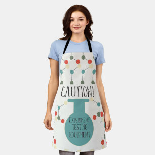 Science Chemistry Lab Teacher Student Class Apron Schort