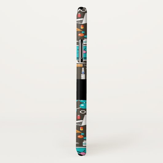 Science / Chemistry Patroon Case-Mate iPhone Case (Achterkant / rechts)