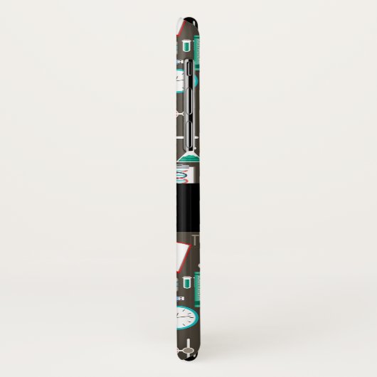 Science / Chemistry Patroon Case-Mate iPhone Case (Achterkant/links)