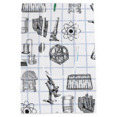 Science Chemistry Scientist Pattern Medium Cadeauzakje (Achterkant)