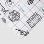 Science Chemistry Scientist Pattern Tissuepapier (Detail)