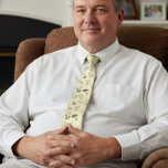 Science Chemistry Teacher Pattern Stropdas<br><div class="desc">Het mannen stropdas heeft een boeiend patroon geïnspireerd op wetenschappelijke apparatuur en labartikelen, waardoor het een perfect geschenk is voor cadeau aan een vader of docent. Het ontwerp toont een verscheidenheid aan wetenschappelijke instrumenten en symbolen, zoals bekers, testbuizen, microscopen, atomen en formules. De ingewikkelde details van deze onderdelen voegen diepte...</div>