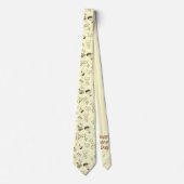 Science Chemistry Teacher Pattern Stropdas (Voorkant)