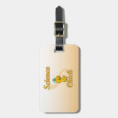 Science Chick Bagagelabel (Voorkant verticaal)