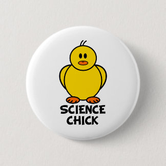 Science Chick Ronde Button 5,7 Cm