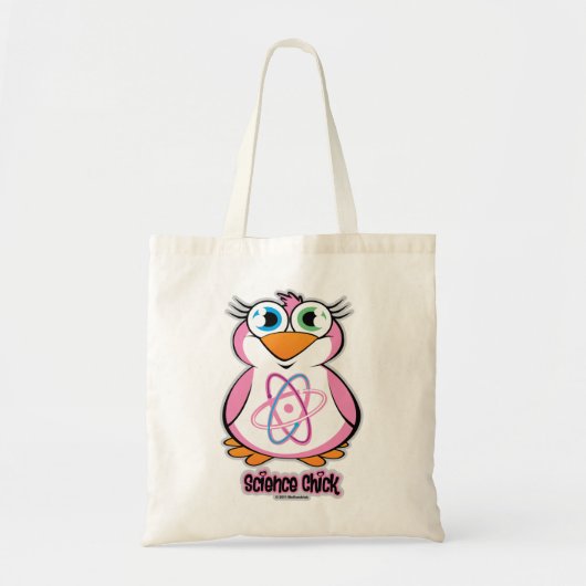 Science Chick Tote Bag (Voorkant)