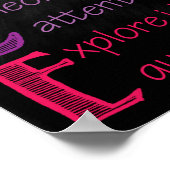 Science Classroom Rules Poster (Hoek)