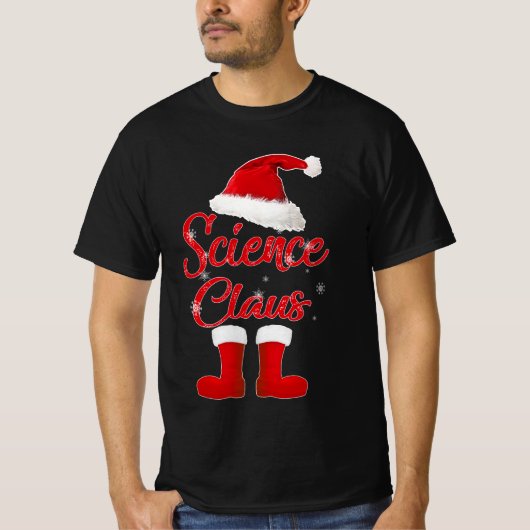 science claus t-shirt (Voorkant)