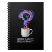  Science & Coffee Fueled Curiosity Notitieboek (Voorkant)