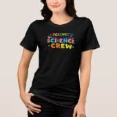 Science Crew – Experiment Fail Learn Repeat Tri-Blend Shirt (Voorkant)