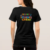 Science Crew – Experiment Mislukken Leren Herhalen Tri-Blend Shirt (Achterkant)