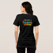 Science Crew – Experiment Mislukken Leren Herhalen Tri-Blend Shirt (Achterkant volledig)