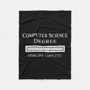 Science Degree Afstuderen Fleece Deken