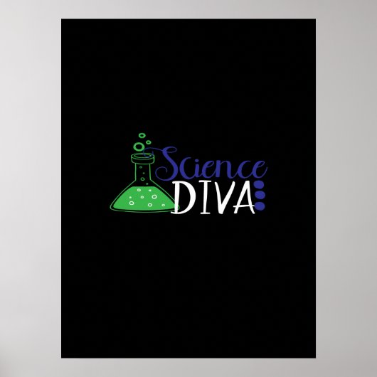 science diva poster (Voorkant)
