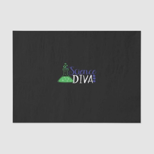 science diva tissuepapier (Voorkant)