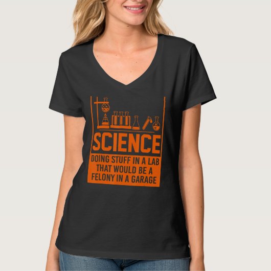 Science Doing Stuff T-shirt (Voorkant)