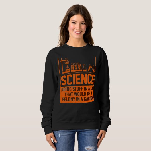 Science Doing Stuff Trui (Voorkant volledig)