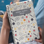 Science Drawing I Custom Name Kinder Terug naar sc Notitieboek