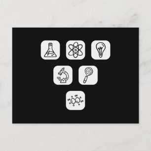 Science Elements Items Briefkaart