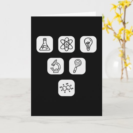 Science Elements Items Kaart (Gele Bloem)