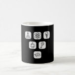 Science Elements Items Koffiemok<br><div class="desc">Cool Science Design featuring several science related elements. A perfect match for every scientist,  science student,  science teacher and science lover.</div>
