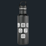 Science Elements Items Waterfles<br><div class="desc">Cool Science Design featuring several science related elements. A perfect match for every scientist,  science student,  science teacher and science lover.</div>