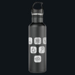 Science Elements Items Waterfles<br><div class="desc">Cool Science Design featuring several science related elements. A perfect match for every scientist, science student, science teacher and science lover.</div>