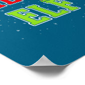 Science Elf Christmas Family Matching Group Xmas S Poster (Hoek)