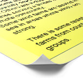 Science, Energy, Electricity, Modern wind power Poster (Hoek)