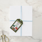 Science Experiment Birthday Party DNA Molecule Cadeaulabel (Met Touw)