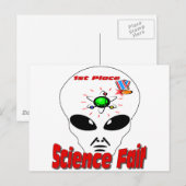 Science Fair Briefkaart (Voorkant / Achterkant)