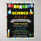 Science Fair evenement sjabloon Poster (Voorkant)