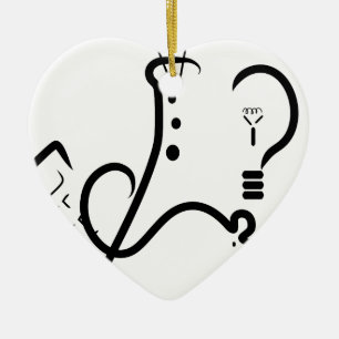 Science Fair Logo Keramisch Ornament
