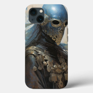 Science Fiction Alien Wearing Helmet Mask Case-Mate iPhone Case