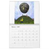 Science Fiction Art Calendar Kalender (Feb 2027)