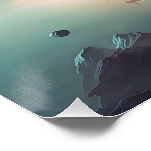 Science Fiction Brain Perfect Poster (Hoek)