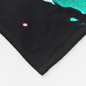 Science Fiction Buitenaards Landschap 103 Fleece Deken (Hoek)