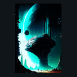 Science Fiction Buitenaards Landschap 103 Poster<br><div class="desc">Science Fiction Buitenaards Landschap 103</div>