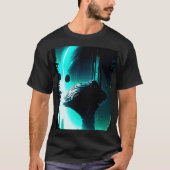 Science Fiction Buitenaards Landschap 103 T-shirt (Voorkant)