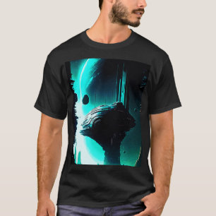 Science Fiction Buitenaards Landschap 103 T-shirt