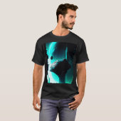 Science Fiction Buitenaards Landschap 103 T-shirt (Voorkant volledig)