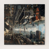 Science Fiction City Legpuzzel (Horizontaal)