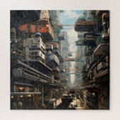 Science Fiction City Legpuzzel (Verticaal)