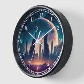 Science Fiction Cyberpunk Space City (Hoek)