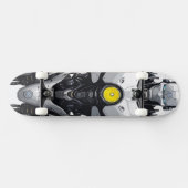 Science-Fiction Cyborg Android Mecha Stripverhaal  Persoonlijk Skateboard (Horizontaal)
