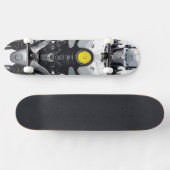 Science-Fiction Cyborg Android Mecha Stripverhaal  Persoonlijk Skateboard (Horizontaal)