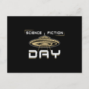 Science Fiction Dag Ruimte Blijf Kalm Sterren Cade Briefkaart