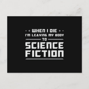 Science Fiction Dag Ruimtewetenschap Alien Cadeau  Briefkaart
