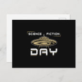 Science Fiction Day Stars Space Science Alien Gift Briefkaart (Voorkant / Achterkant)